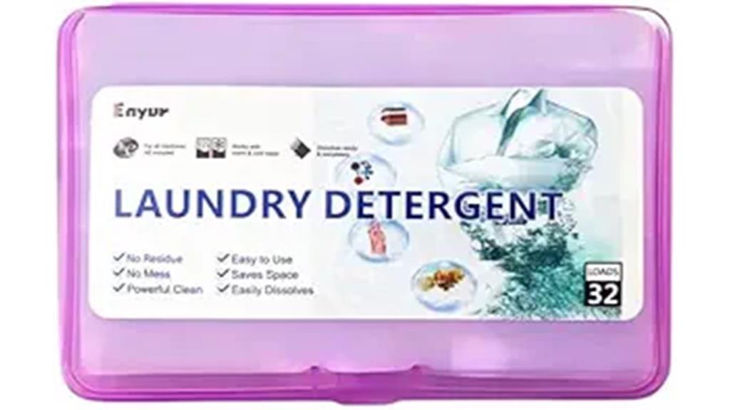 travel size eco laundry sheets