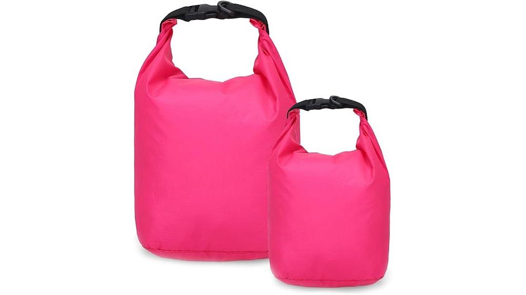 two waterproof bag set