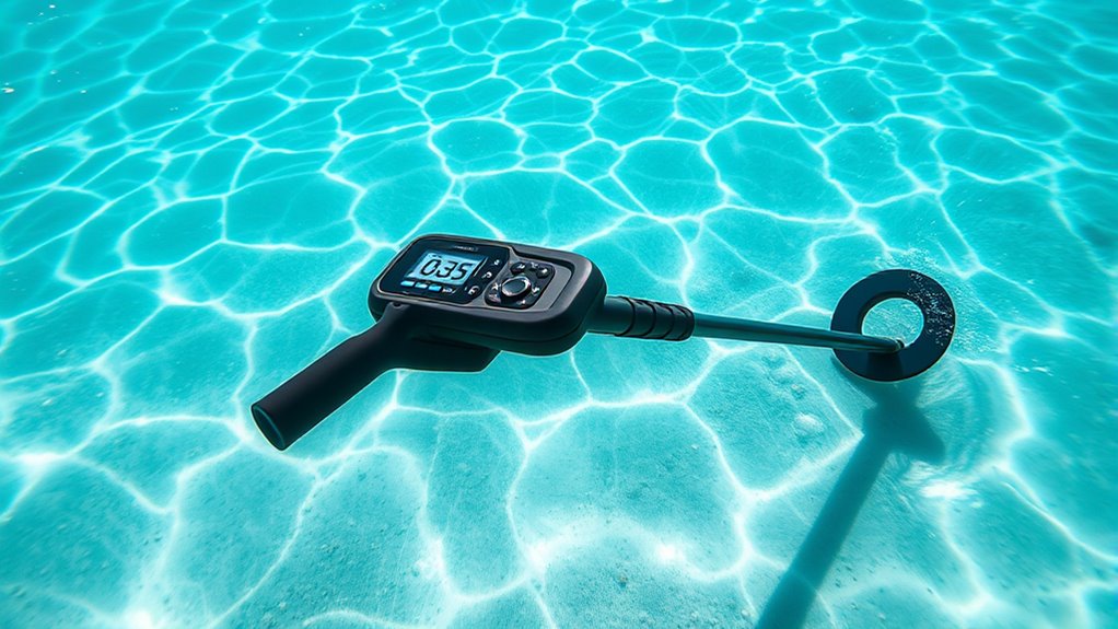 underwater metal detector considerations