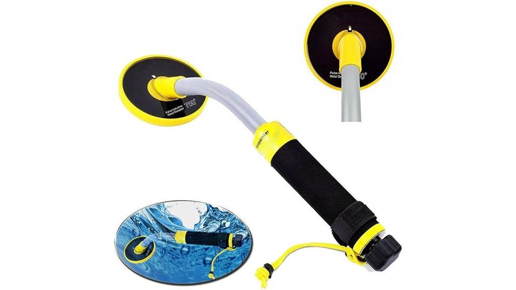 underwater metal detector features