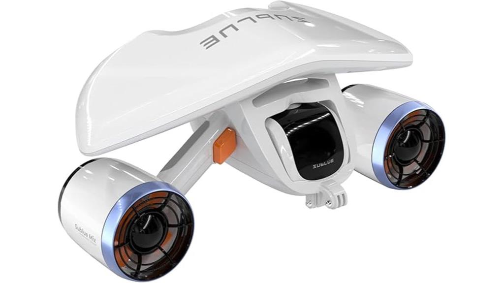 underwater scooter with camera