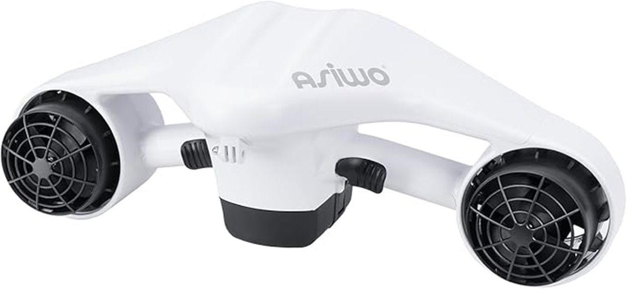 underwater scooter with camera