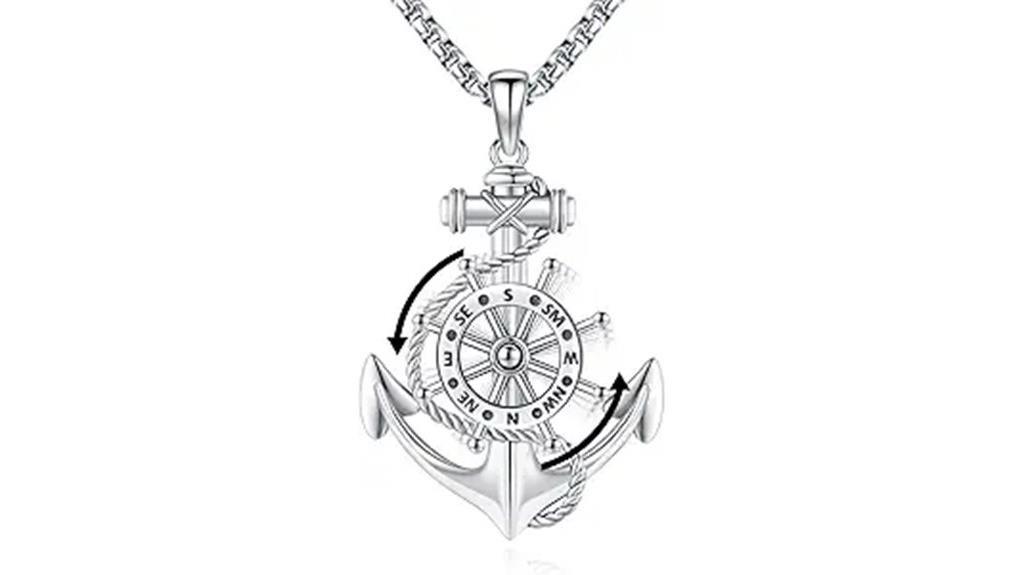 unisex sterling silver necklace