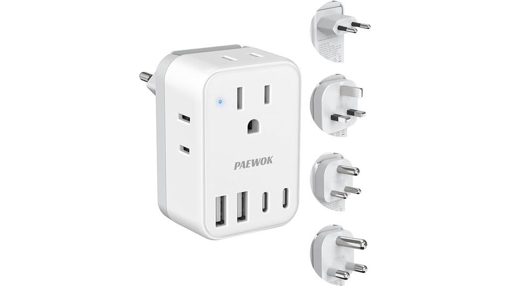 universal multiport travel charger