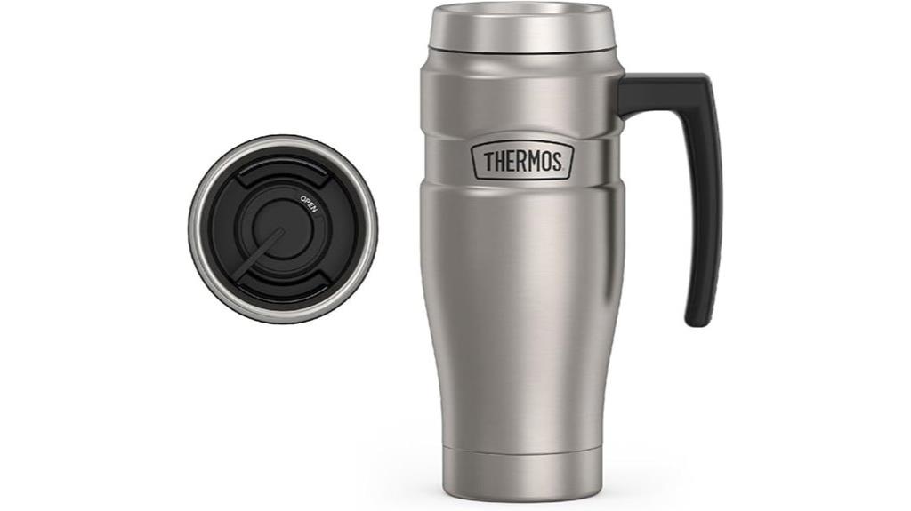 vacuum insulated travel mug