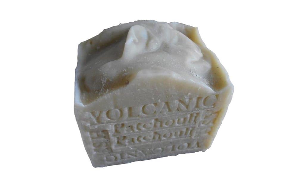 volcanic ash patchouli soap