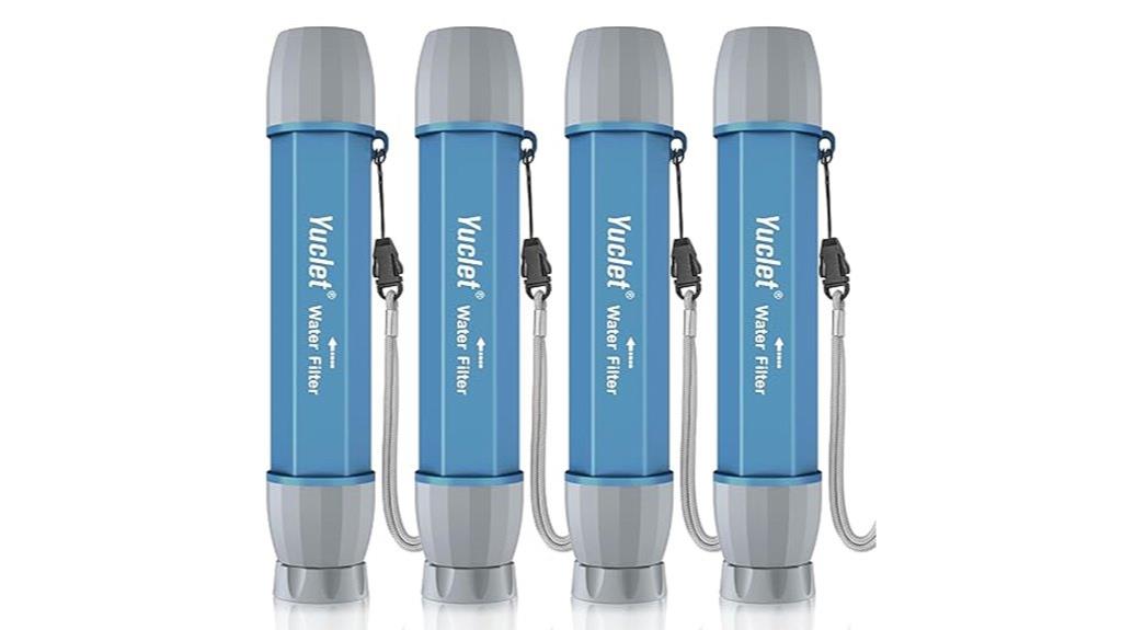 water filter straws pack