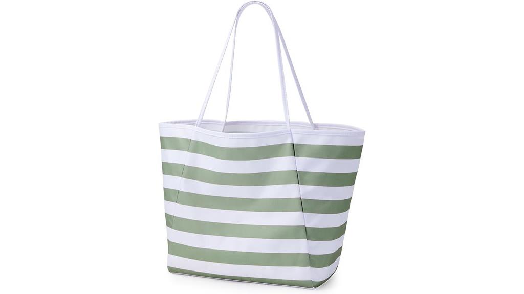 waterproof beach tote