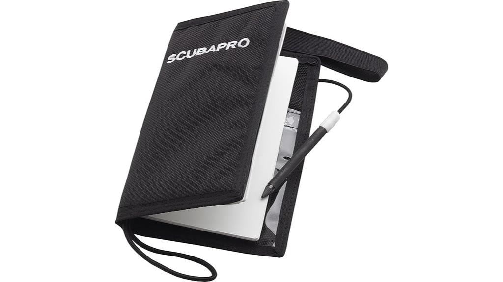 waterproof diving notebook