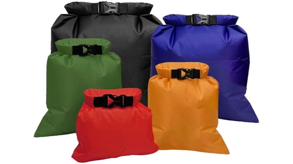 waterproof dry sack set
