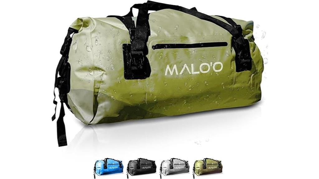 waterproof duffel bag options