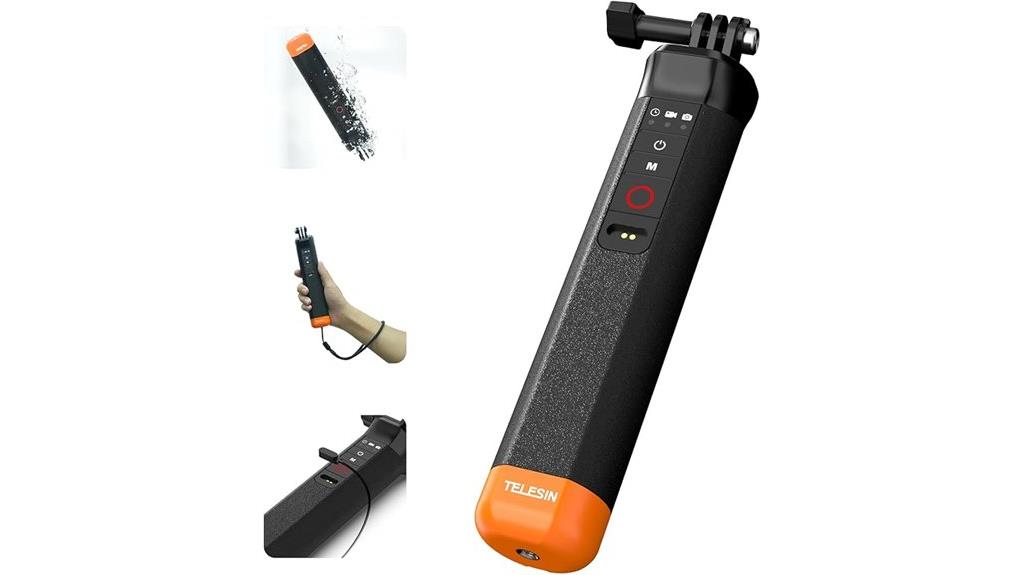 waterproof gopro selfie stick