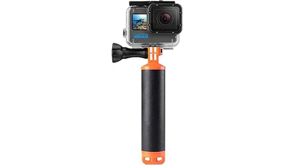 waterproof hand grip monopod