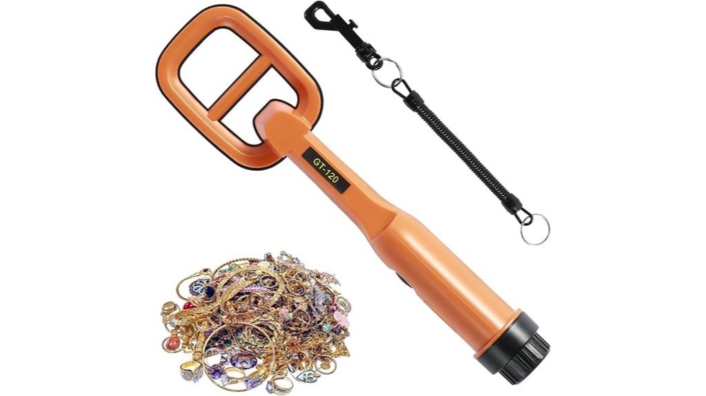 waterproof handheld gold detector