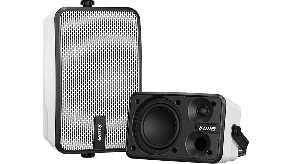 waterproof outdoor wall speakers