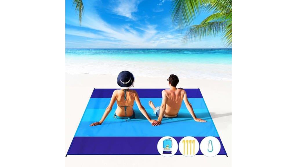 waterproof sandproof beach blanket
