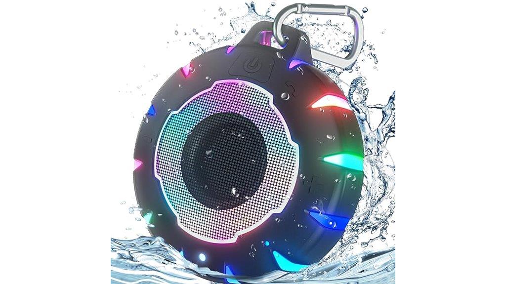 waterproof shower bluetooth speaker