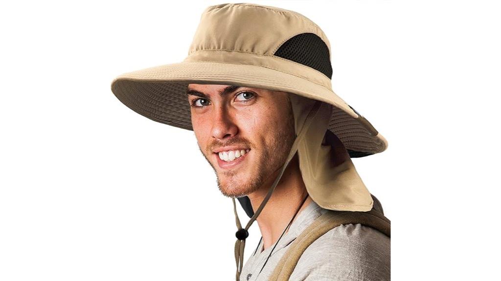 wide brim sun hat
