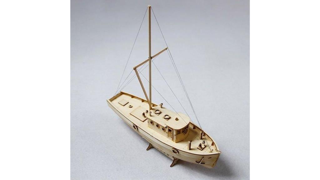 wooden ship diy kit