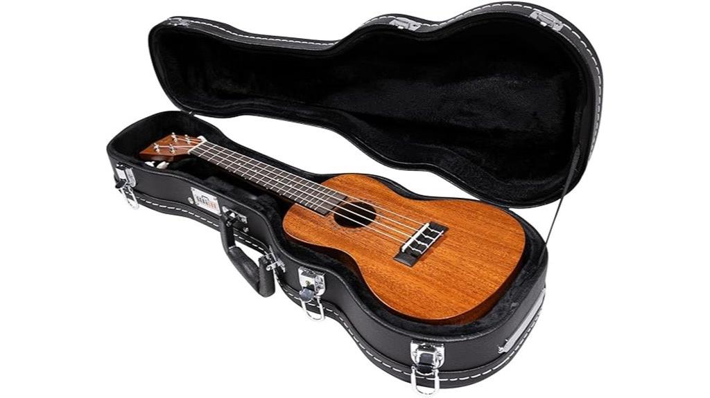 wooden ukulele case