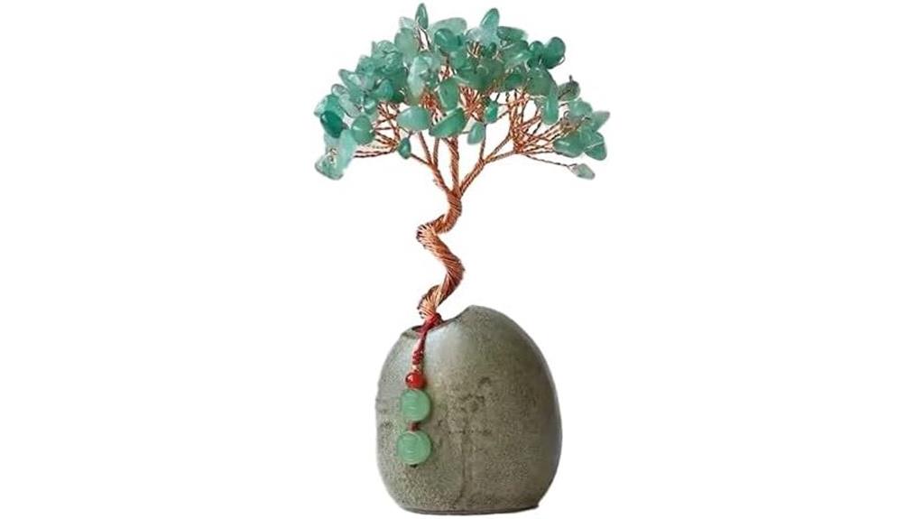 yellow crystal money tree