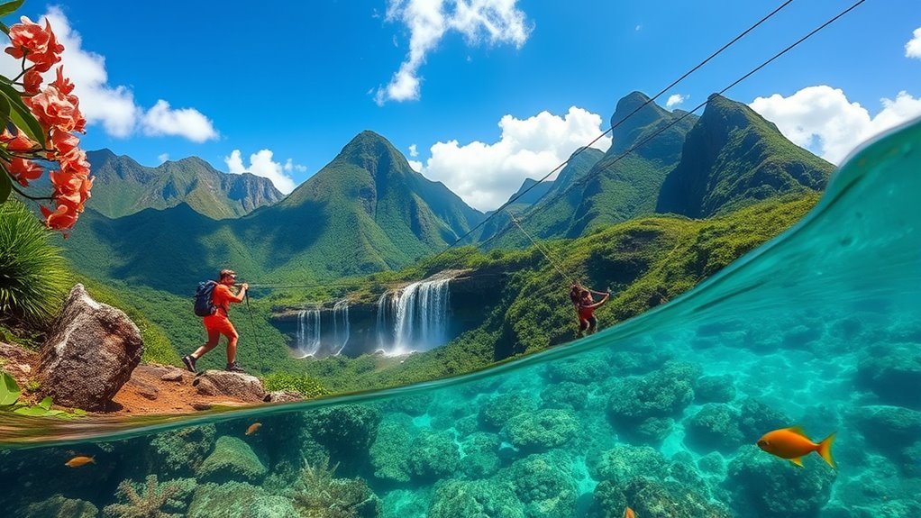 adventure filled outdoor pursuits