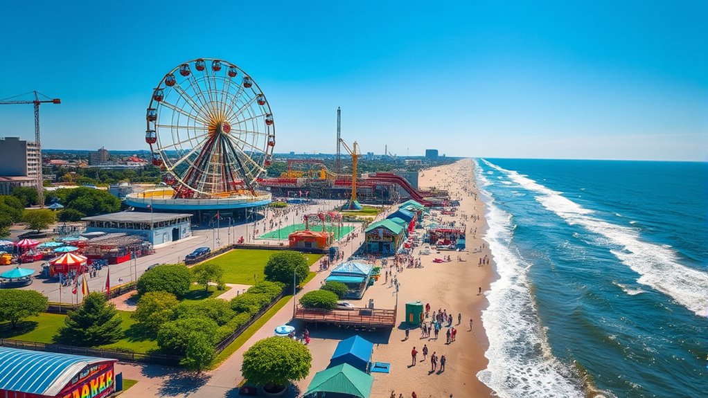 amusement rides and outdoor adventures