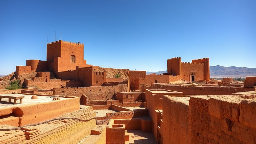 ancient desert fortress filming