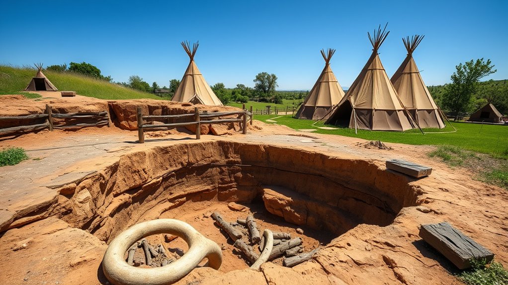 ancient fossils and artifacts