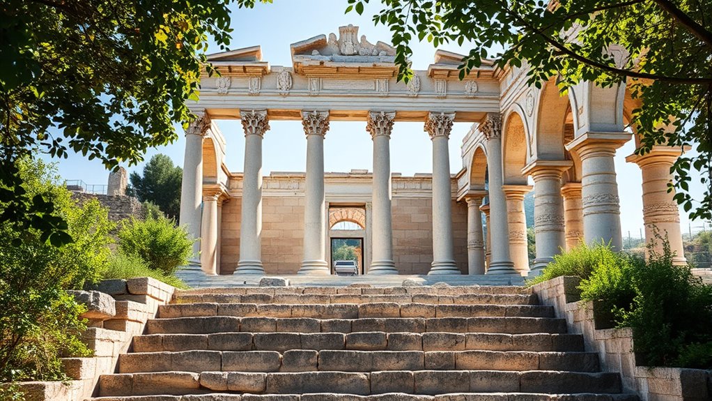 ancient ruins and architecture
