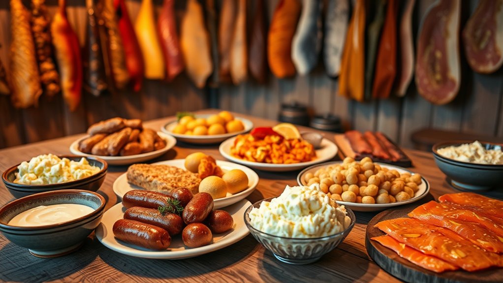 austrian hearty meat and dairy