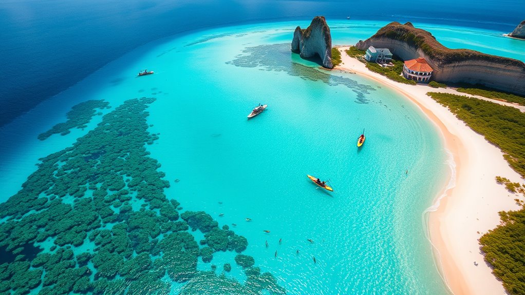 bahamas coral reefs and caves