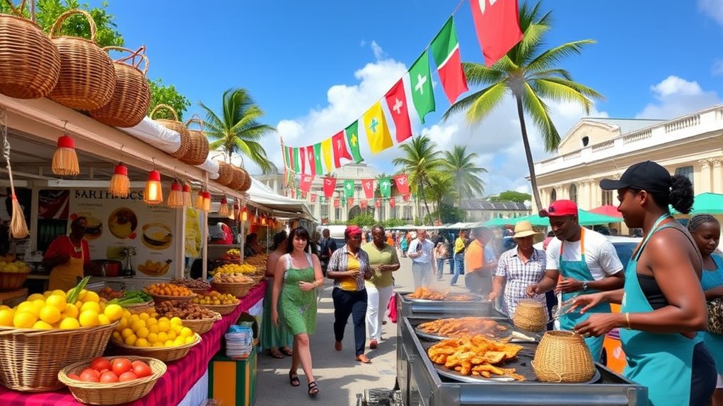 barbadian food festival celebrations