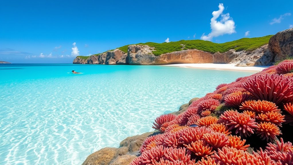 beautiful beaches and vibrant reefs