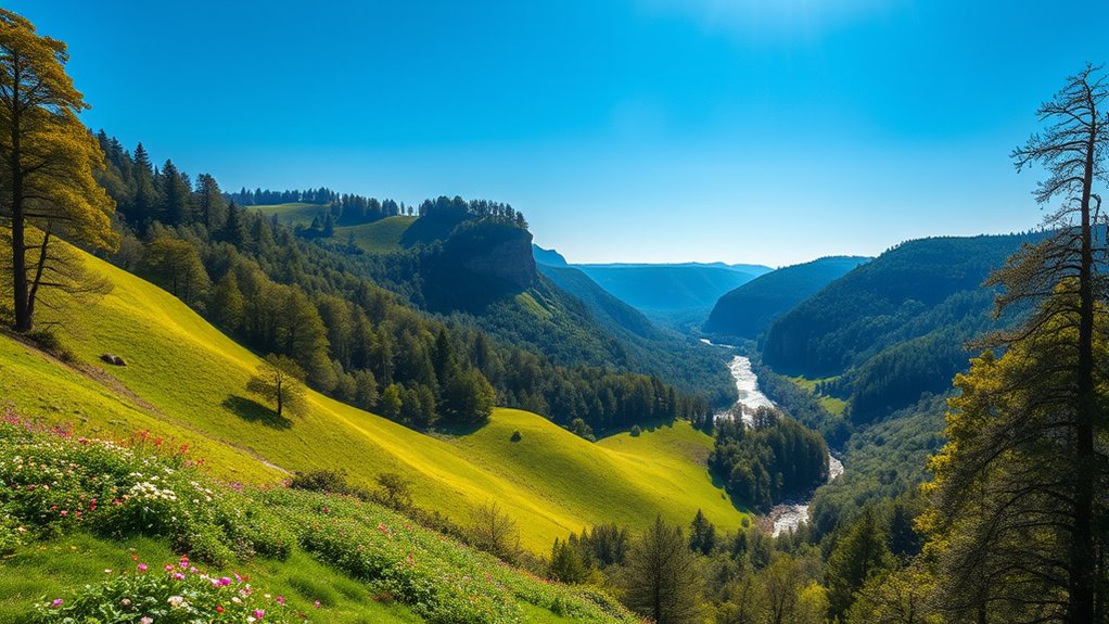 belgian scenic natural landscapes