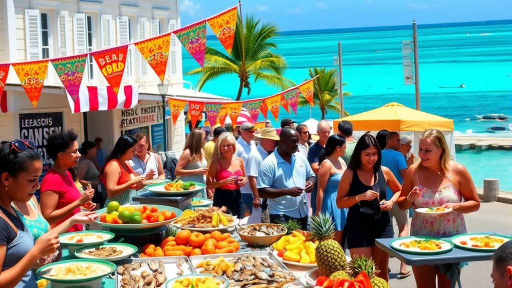 bermudian seafood and festivals