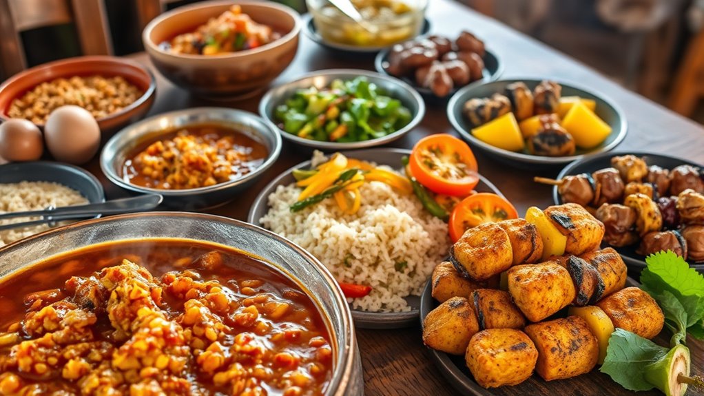 bold hearty spice infused flavors