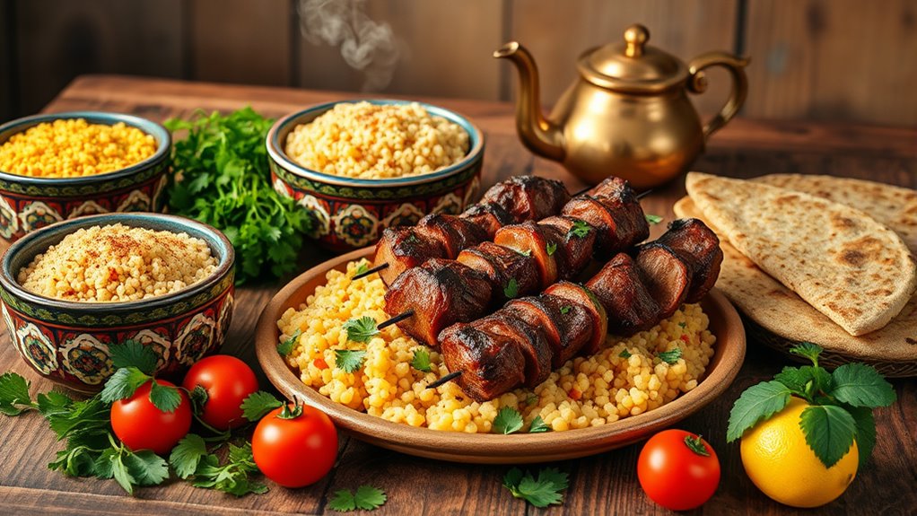 bold spiced shared meals