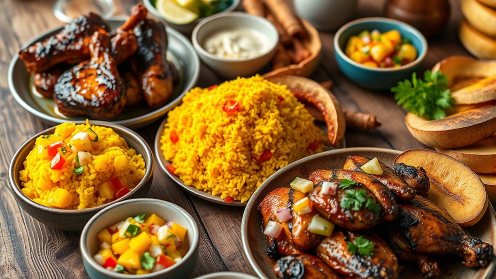 bold spices and coconut