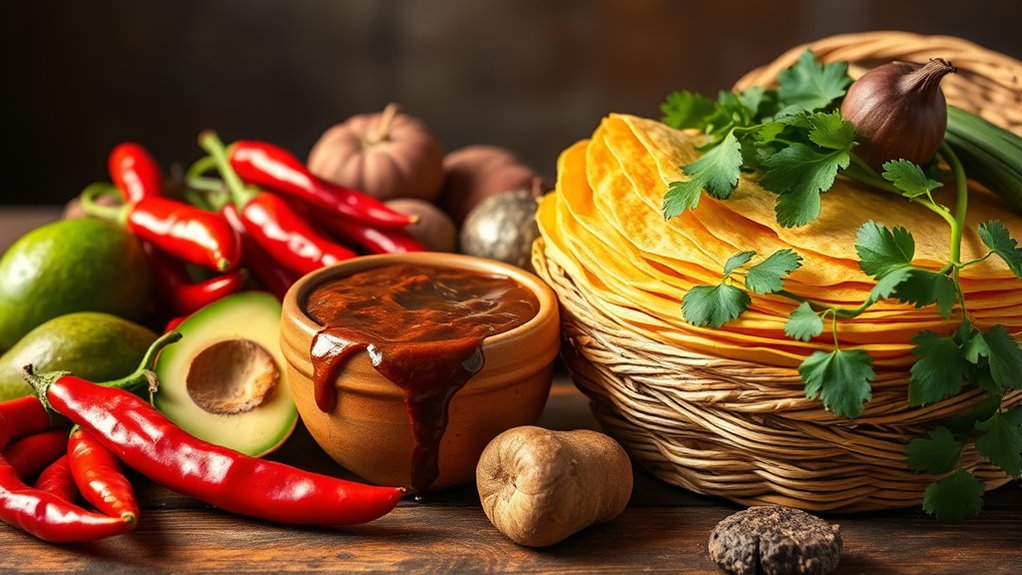 bold vibrant diverse ingredients