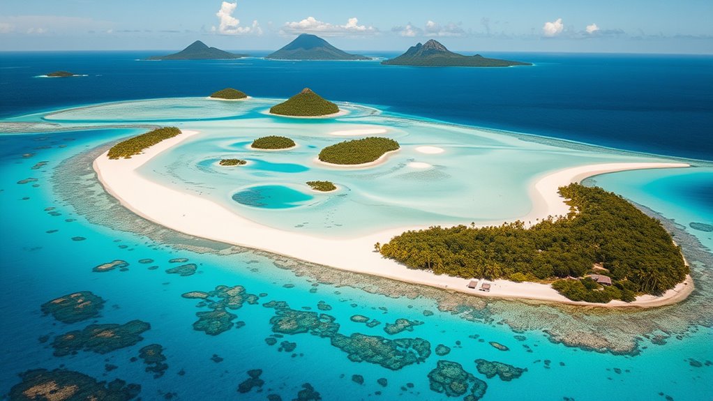 breathtaking beaches and lagoons