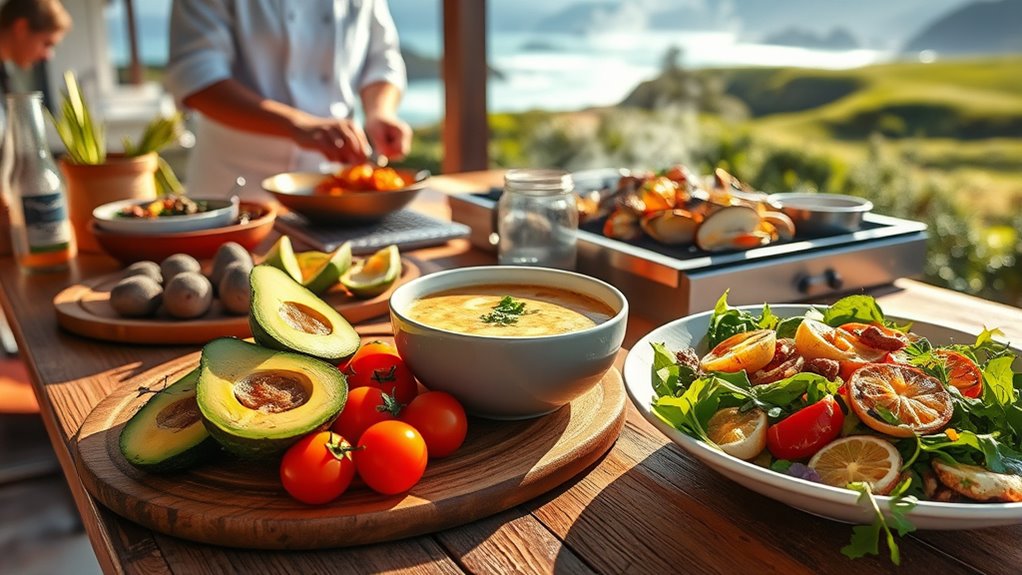 california cuisine emphasizes local fresh sustainable ingredients