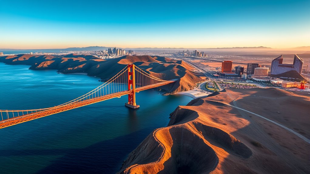 california nevada sightseeing highlights