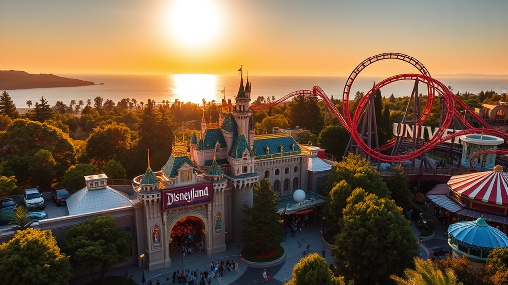 california theme park adventures