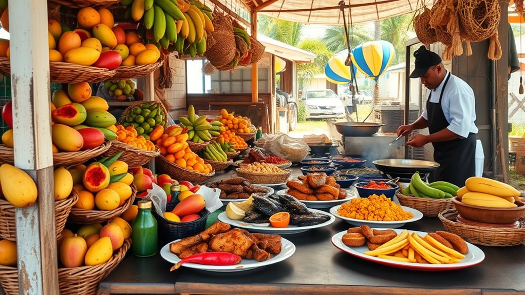 caribbean island food heritage
