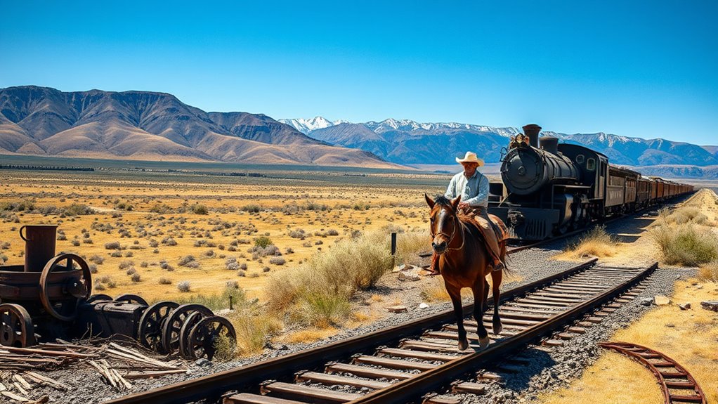 cattle railroads mining development