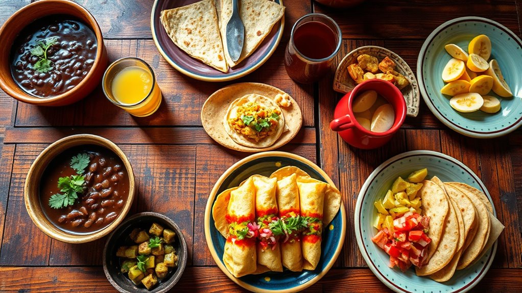 central american meal accompaniments
