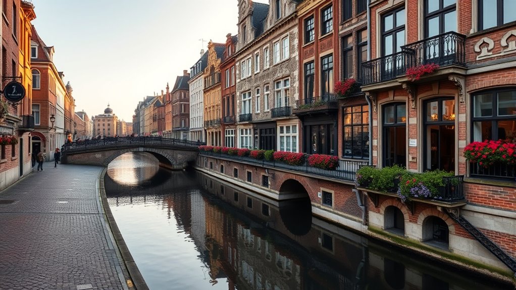 charming canal lined historic cities