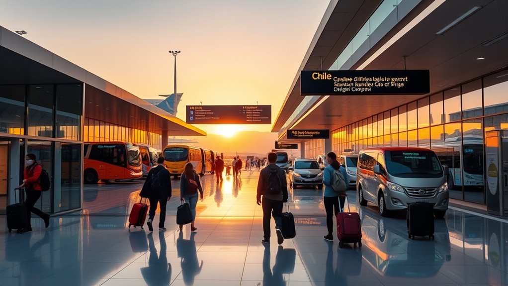 chile entry points and transport