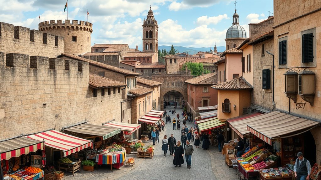 city states trade papal influence